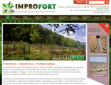 Tablet Screenshot of improfort.com